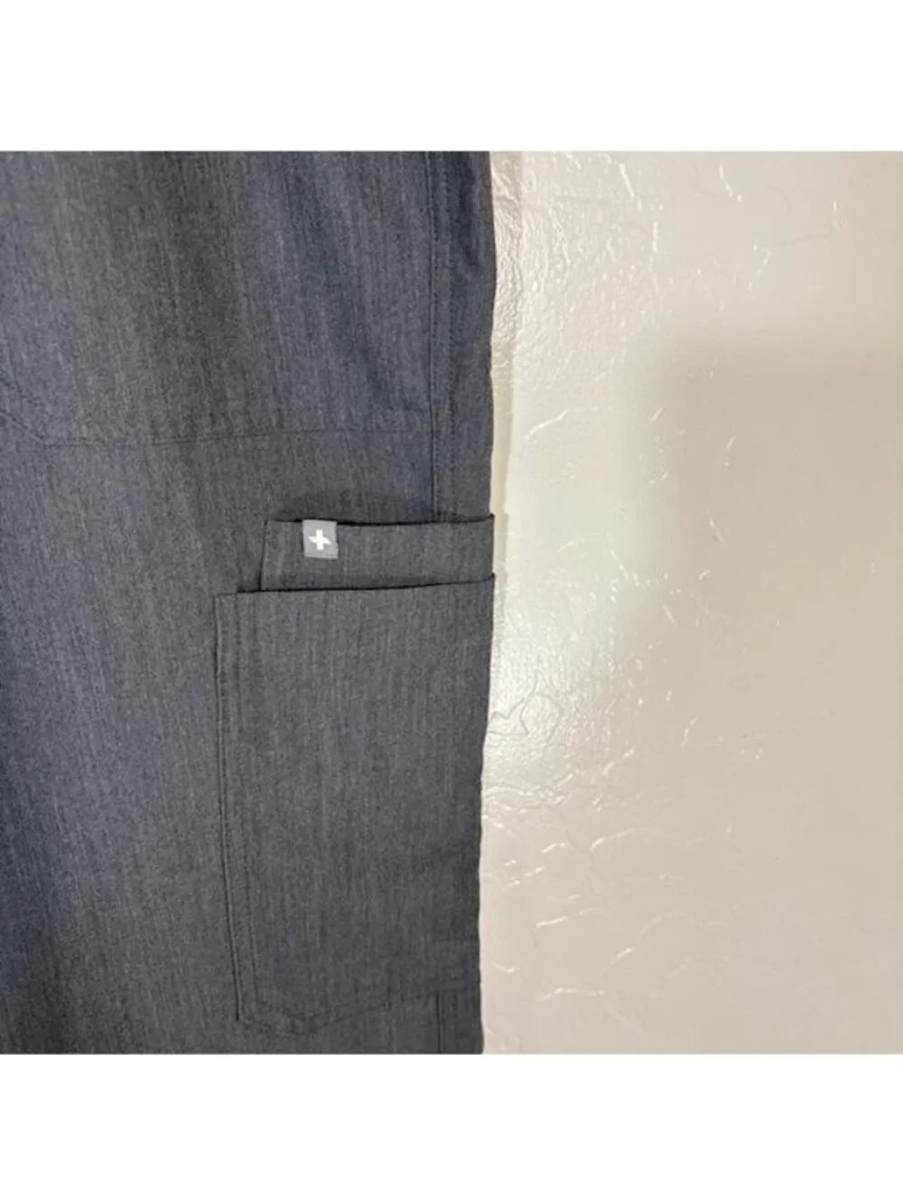 FIGS Scrub Pants Mens Large Gray Cairo Technical Collection Cargo Pockets TM3001